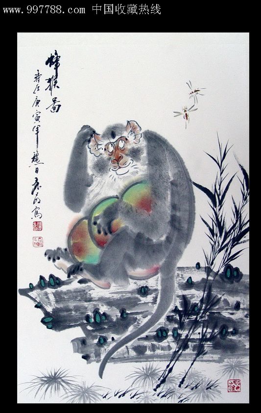 著名画家袁敏国画系列精品-价格:5000.