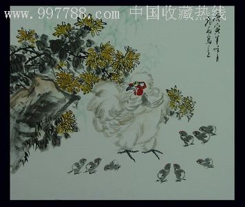 著名画家袁敏国画系列精品