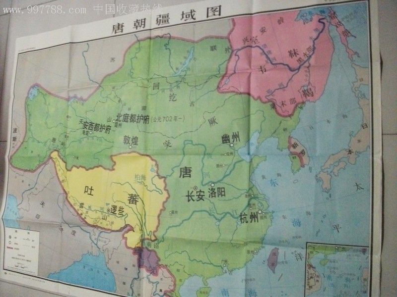 唐朝疆域图.特大图