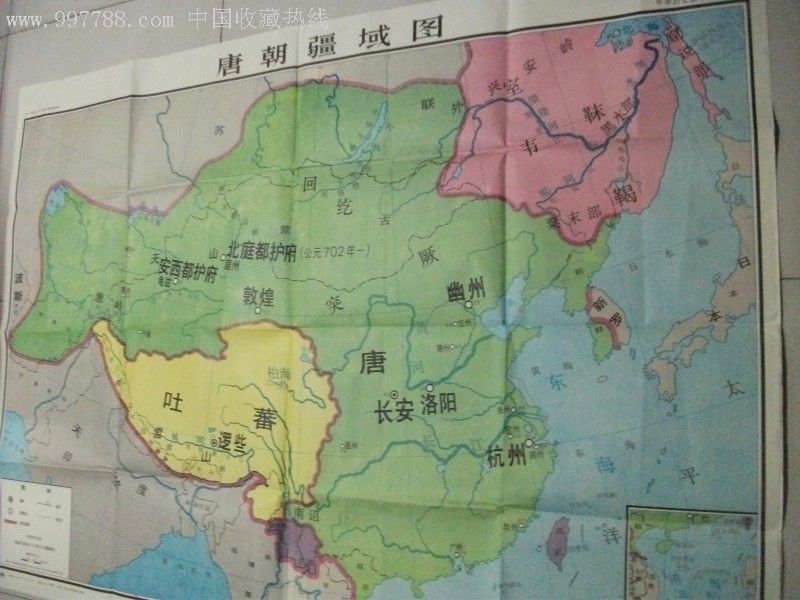 唐朝疆域图.特大图