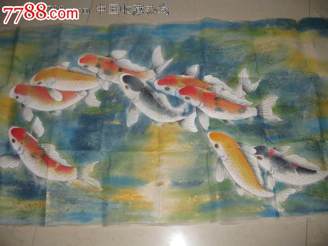 代朋友卖,拍前仔细看,画非常漂亮,本人不懂画,是不是吴青霞原作我也不知道请藏友自己看,尺寸:1340*680,这么大的画买个印刷品也得这价。自己定品相,真假。拍后不议价,不会因各种问题退货所以看好再拍。