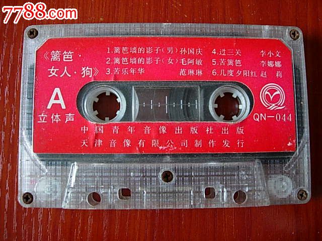 <em>篱笆女人与狗</em>,磁带/卡带,音乐卡带,标准型卡带,