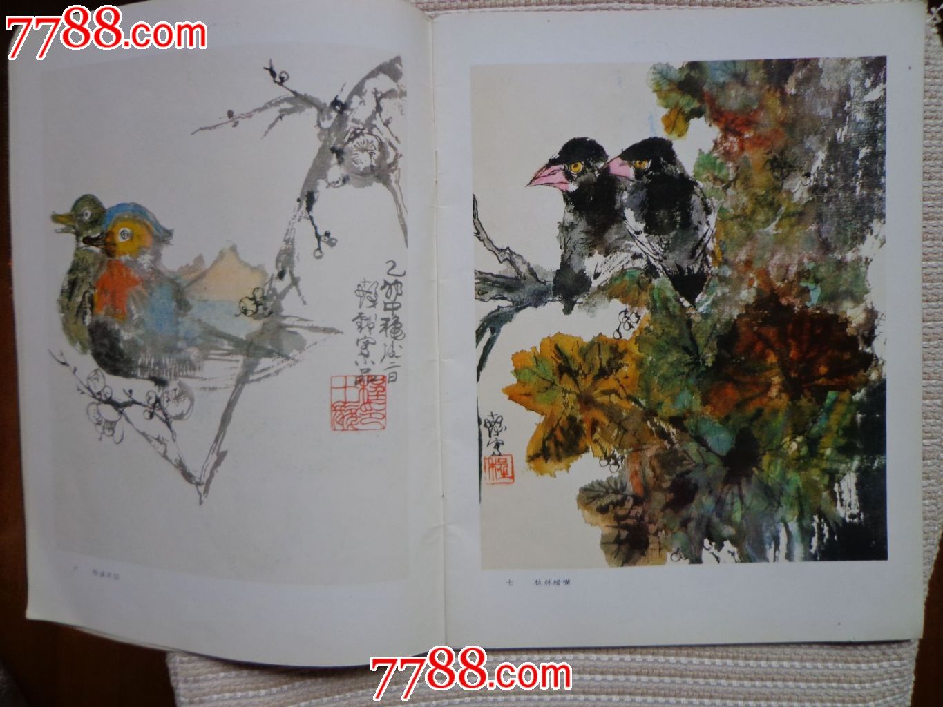 程十发花鸟画集