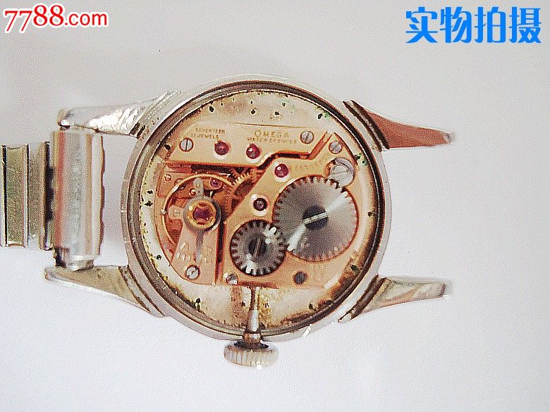 欧米茄女士机械手动手表,紫金机芯-价格:850元
