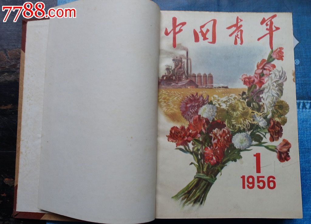 1956年中国青年杂志(合订本)第1-12期