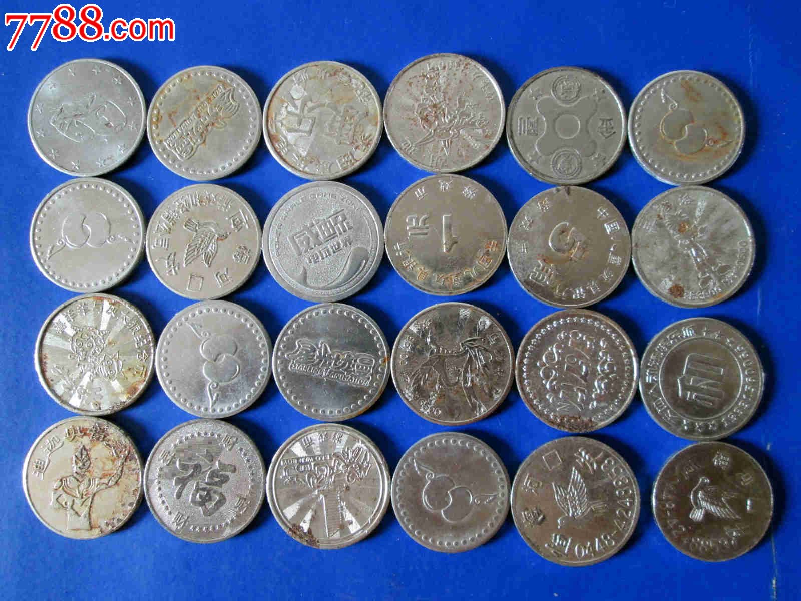 游戏币(69枚合售),游戏机币,其他游戏机币,九十年代(20世纪)_第3张