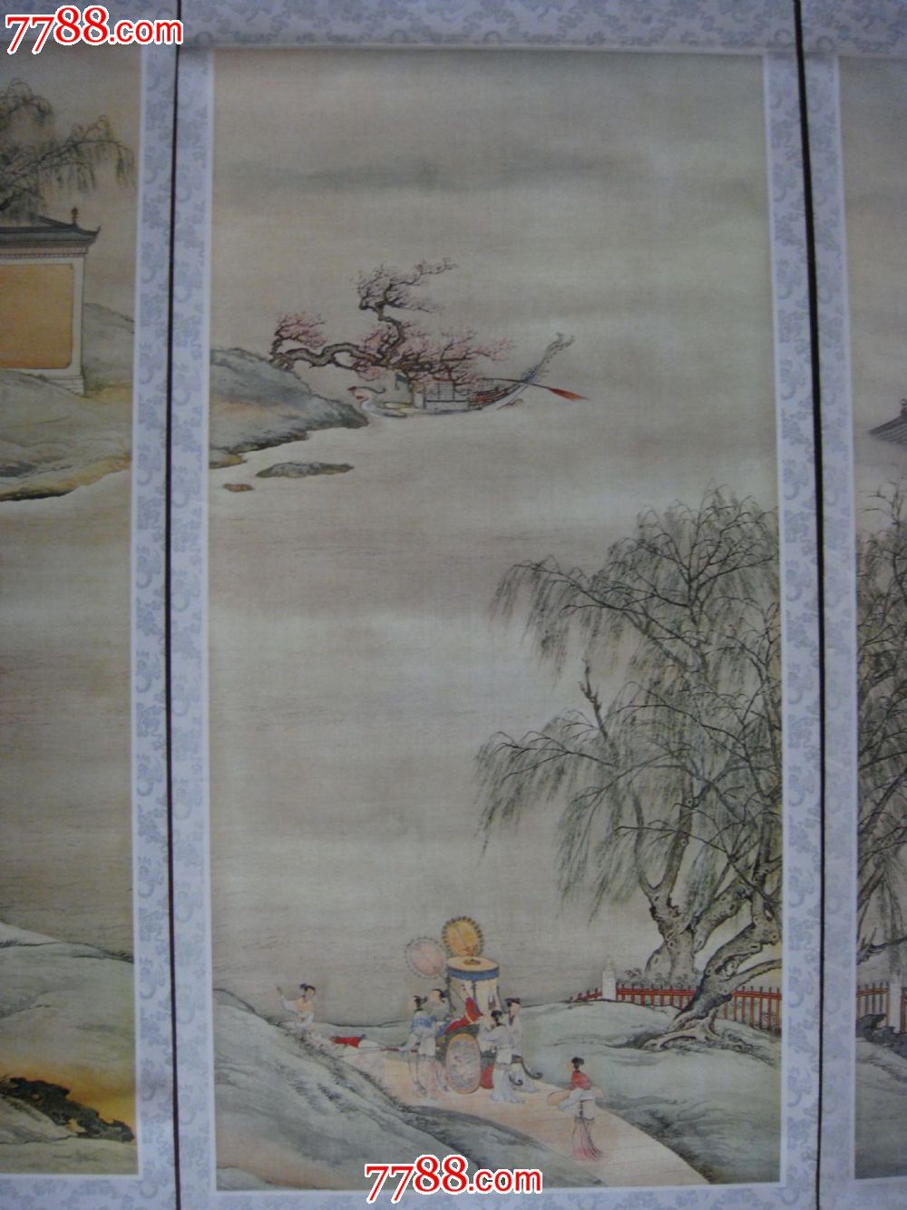 84年广告、高密印刷厂【清代画界的代表性画