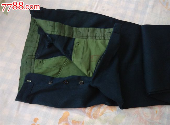 9新的<em>87</em>式<em>马裤呢</em>海军军裤一条2号大小-价格:3