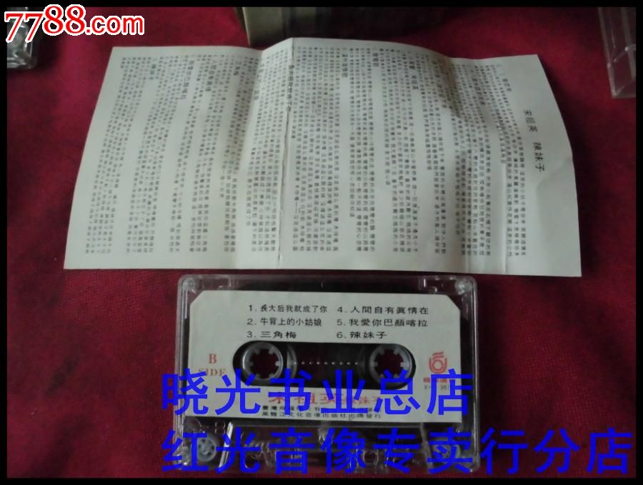 宋祖英-<em>辣妹子。试听</em>发货。物品如图免争议,磁