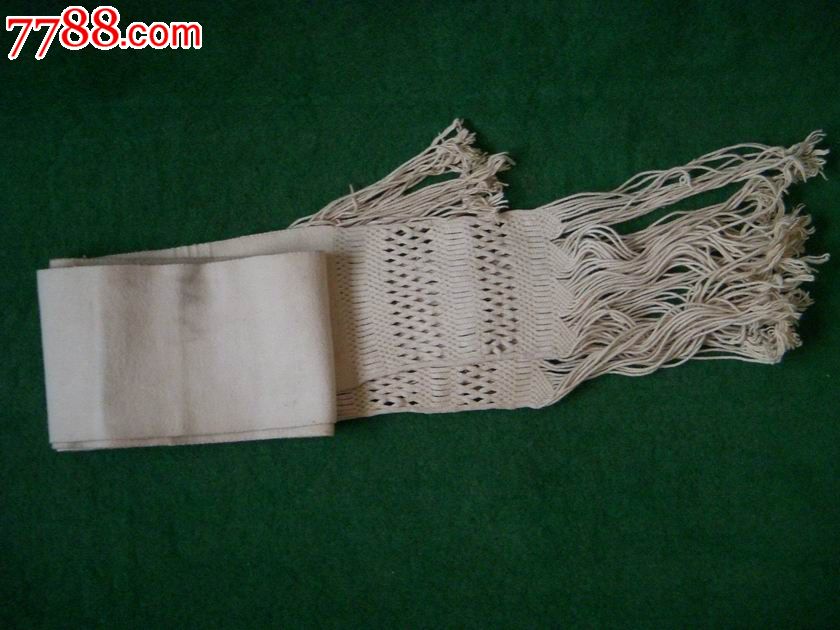 古玩杂项清末民国小脚<em>女人缠</em>腿带子民俗服饰文