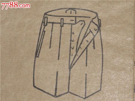 <em>男式短裤</em>.平脚裤<em>裁剪</em>纸样-价格:480元-se2709