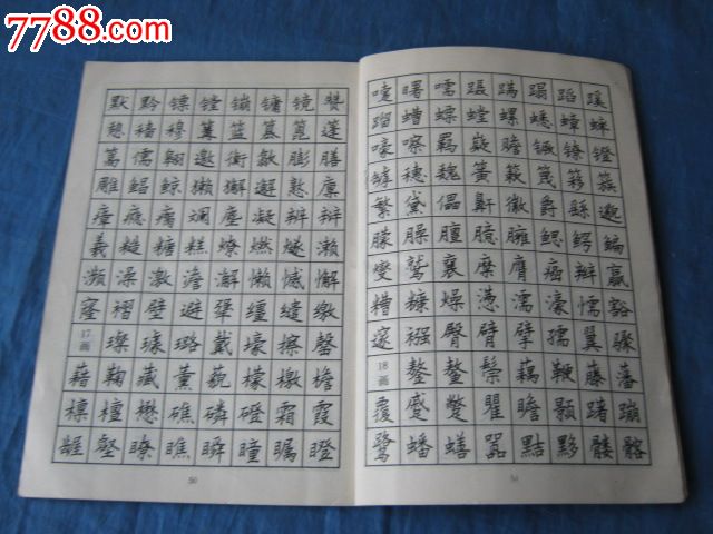 5000基本汉字标准钢笔正楷字帖(书法家:刘大卫书)