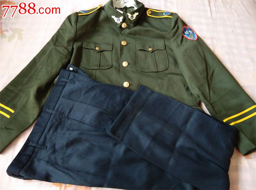 83式经警<em>马裤</em>呢*服带领花肩章<em>5号</em>4型-价格:28