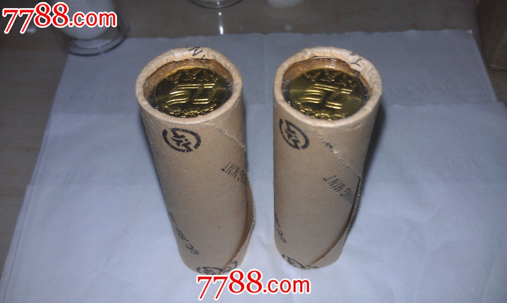 银行原卷建国50周年纪念币2卷-价格:3200元-s