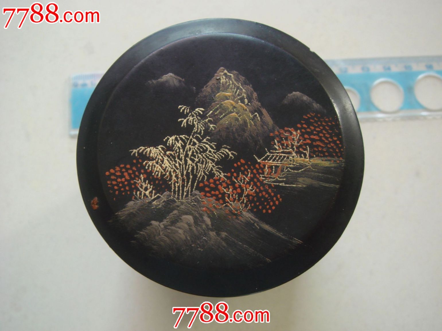 漆器茶叶罐图片