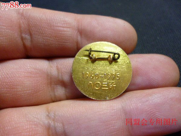 早期--上海航空航天803研究所--35周年证章!滴