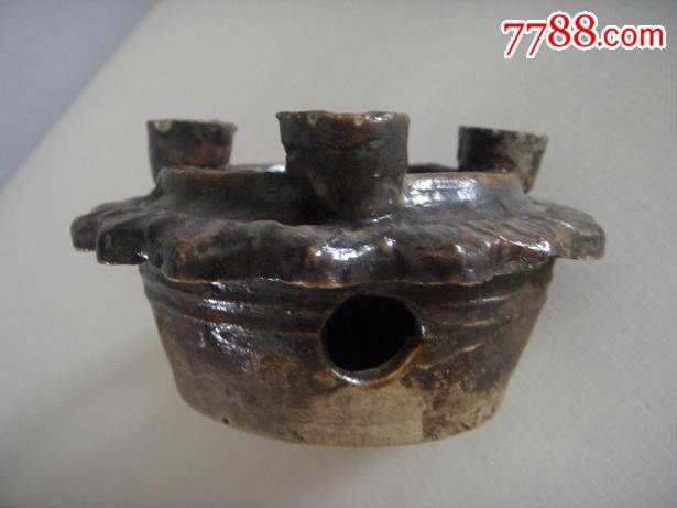 黑釉温酒器