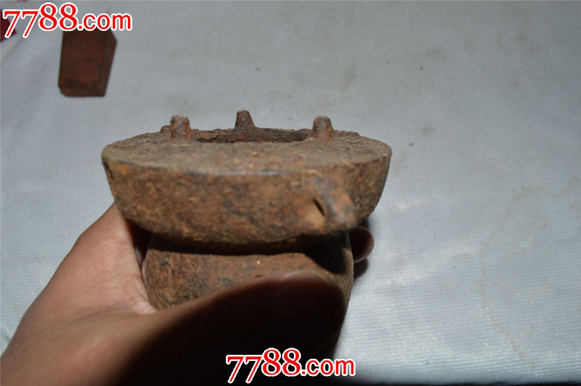 一个清代热酒小铁炉138-se29134434-其他铁器/钢器-零售-7788收藏