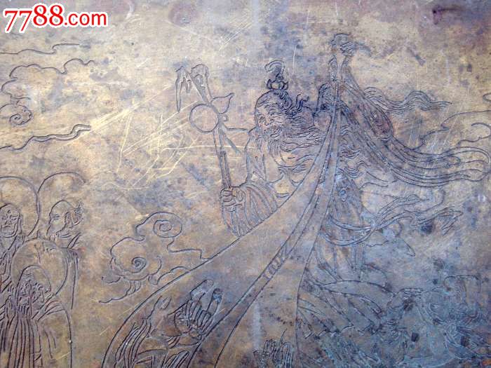 铜刻画-西游记
