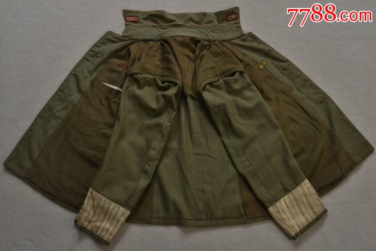 二战日军鬼子98式校官<em>马裤尼</em>全套<em>军服</em>(不含战