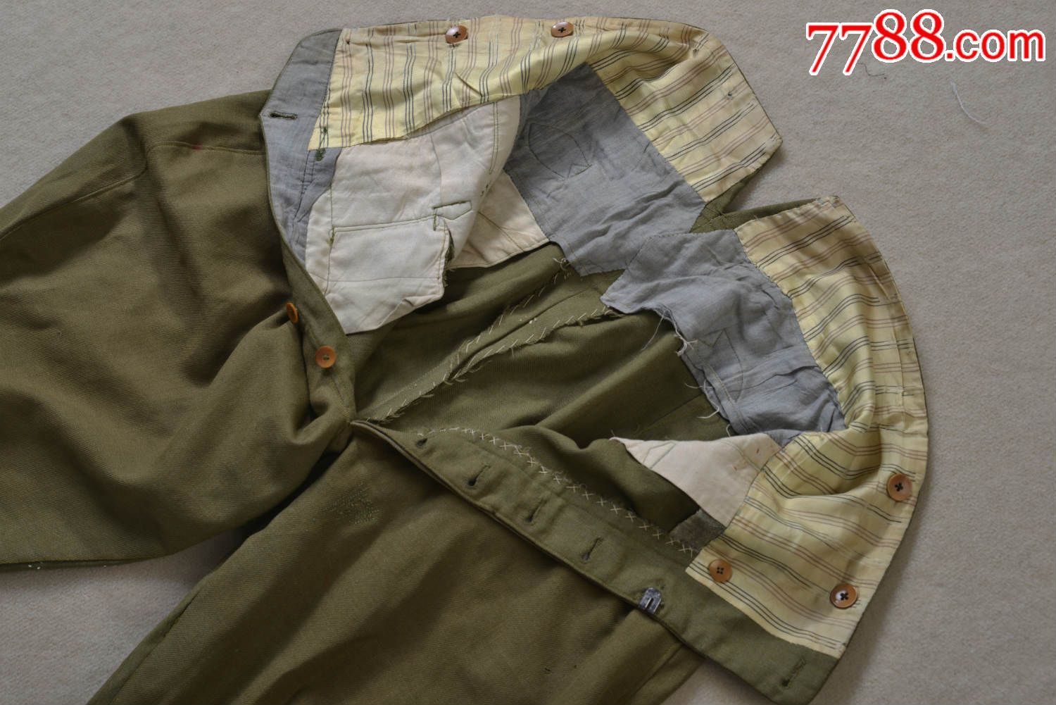 二战日军鬼子98式校官<em>马裤尼</em>全套军服(不含战