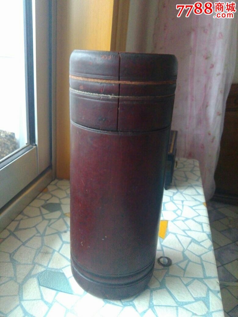 民国竹子大茶叶罐图片