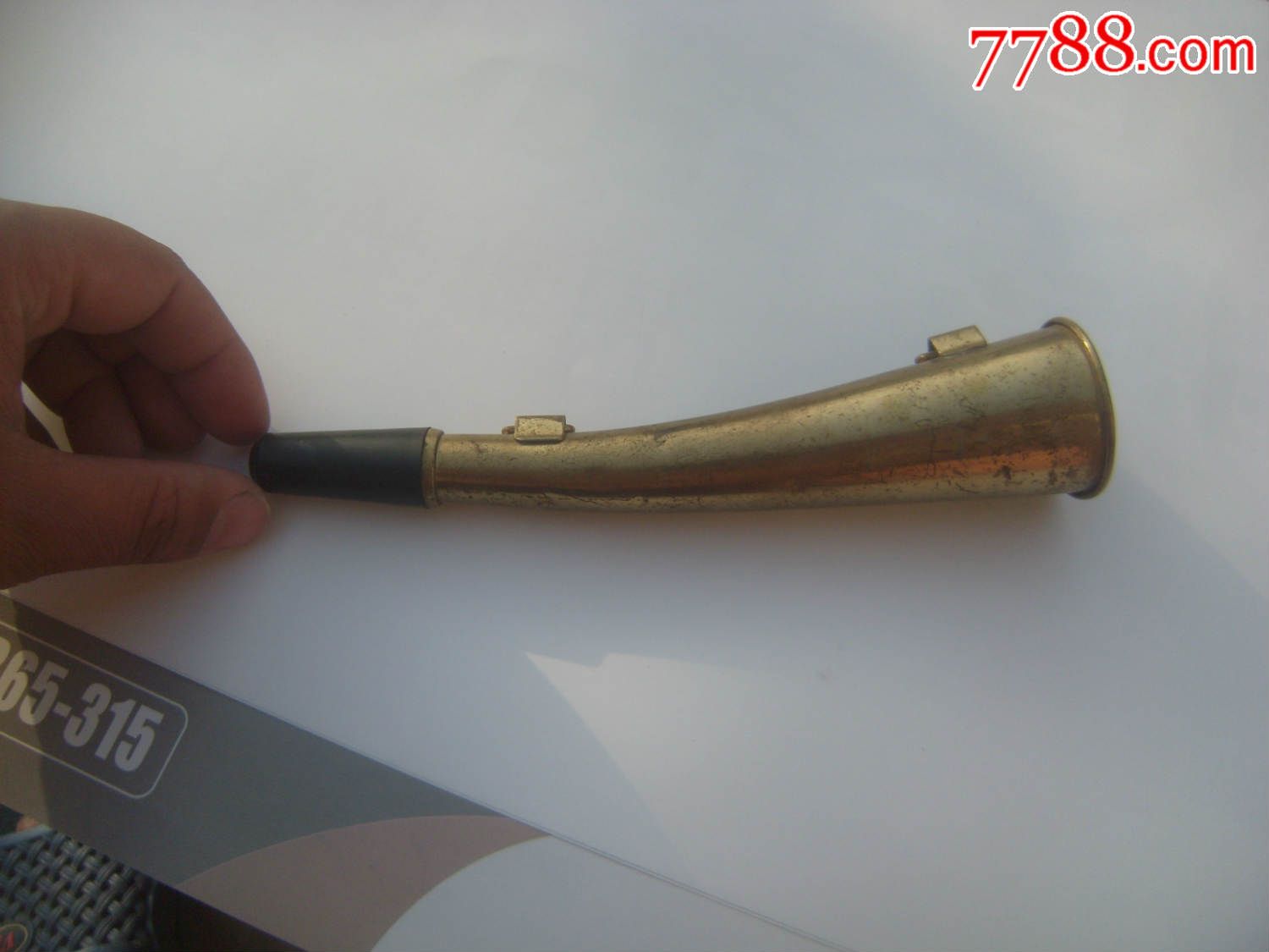 *用\/铁路巡道工用铜制号角-价格:80元-se30219