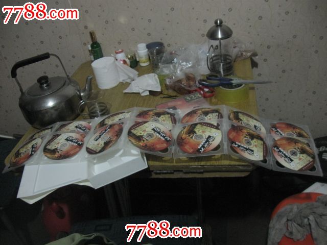 田连元评书水浒传上下14张碟片-价格:20元-se