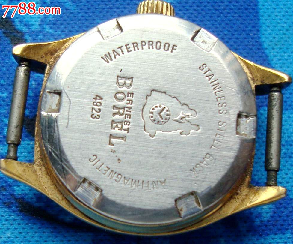 瑞士依波路方形金盘女表机芯型号2660-手表\/腕