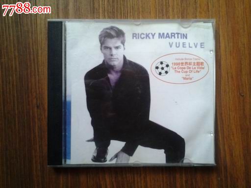 RICKYMARTIN--1998世界杯主题歌1CD_音乐C