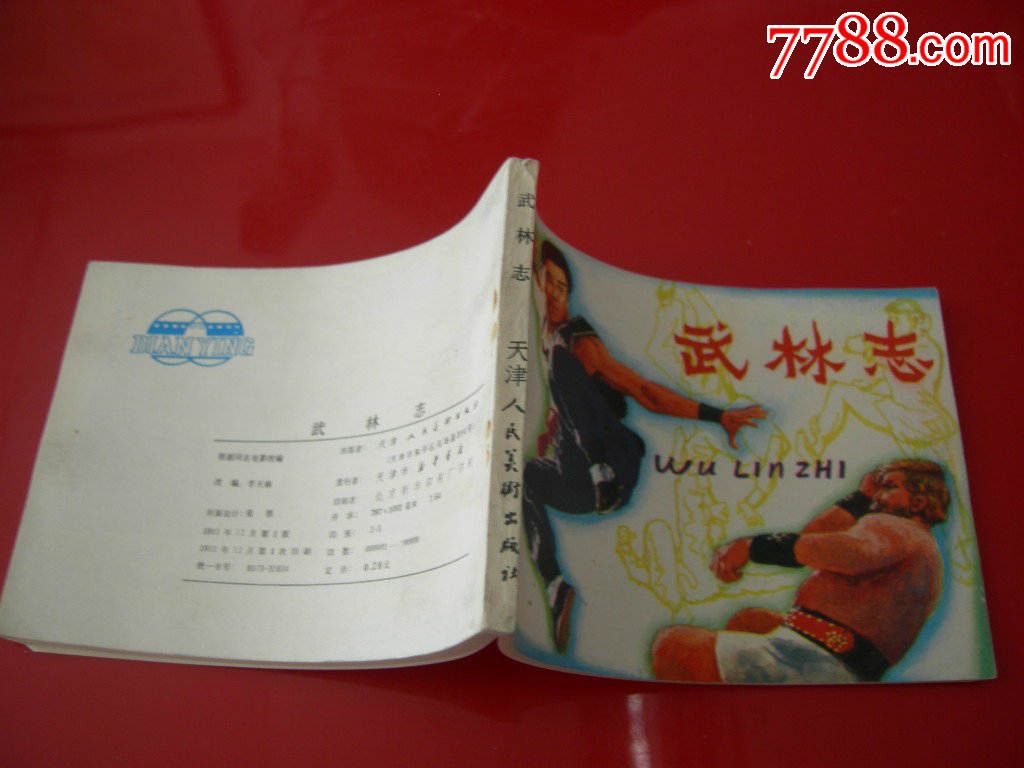 电影连环画《武林志》天津人民美术出版社83