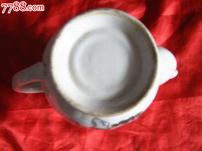 茶壶.无盖.纪念壶.轻工部优秀质量管理企业纪念