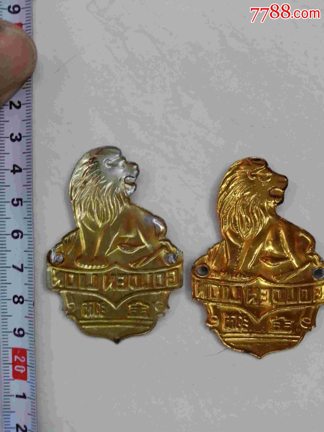 自行车标牌.金狮2个-价格:10元-se31197451-自