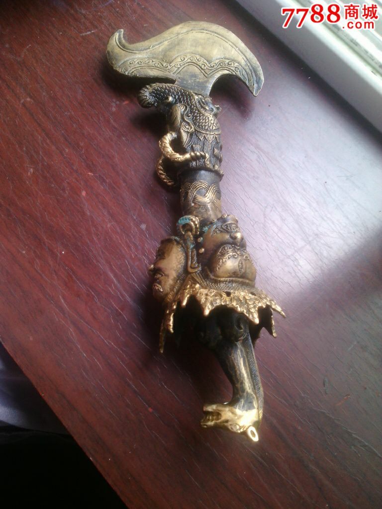 铜瑬金斧子-价格:800元-se31321170-铜兵器-零售-7788收藏__中国收藏热线