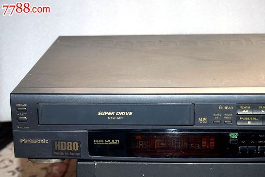 松下hd-80高保真立体声录像机hifi