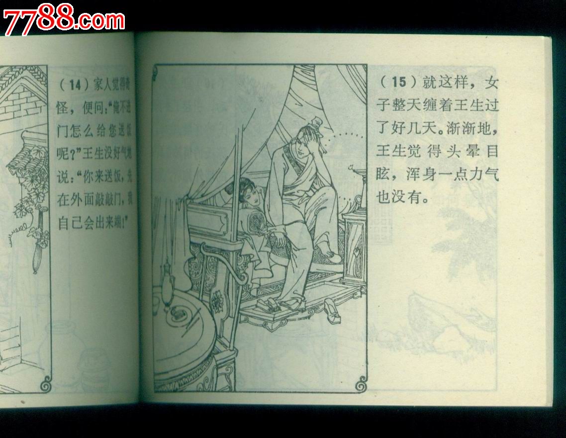 画皮_连环画/小人书_茶园清风【7788收藏__收藏热线】