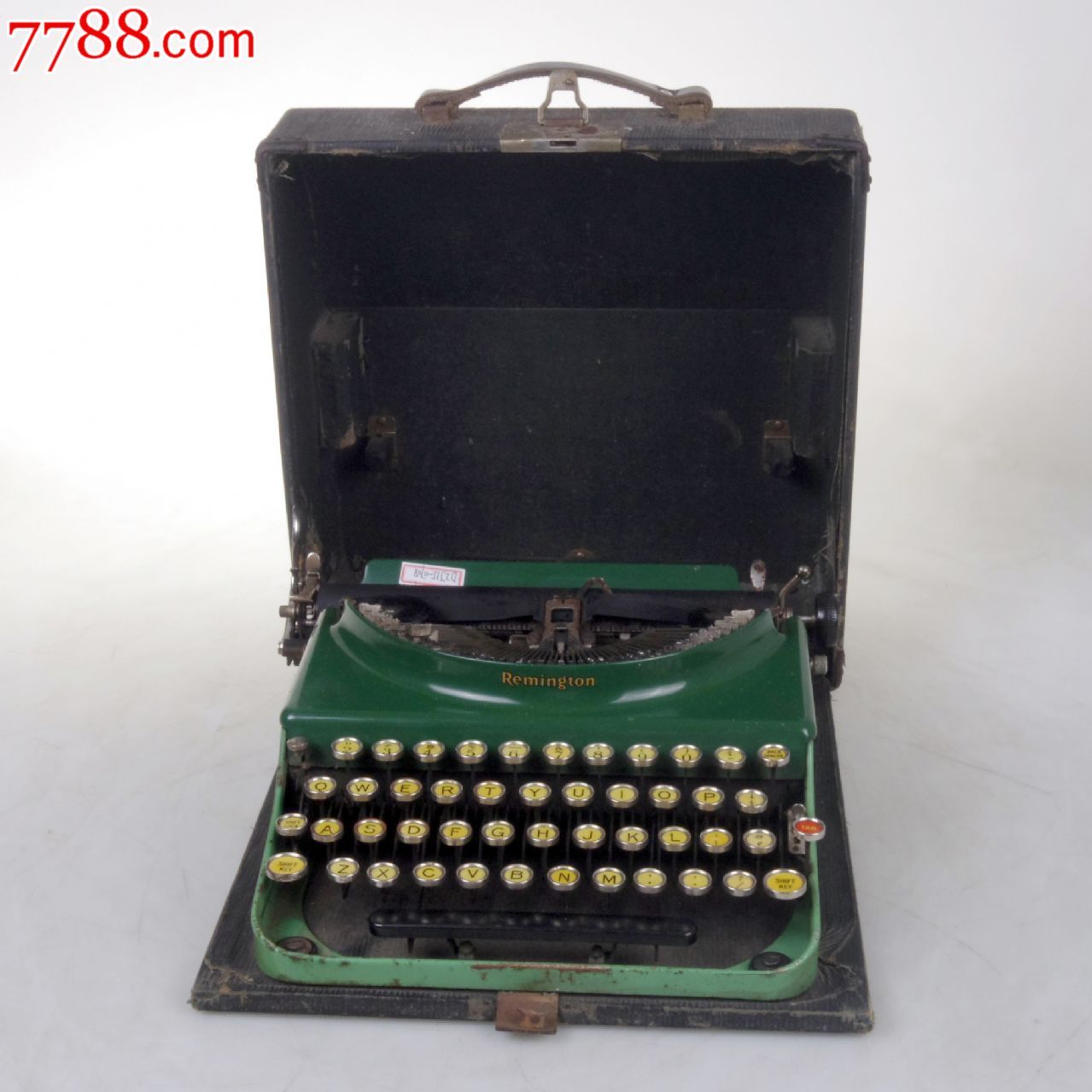 古董打字机雷明顿REMINGTON3机械英文打字