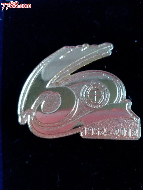 武汉-中国地质大学60周年校庆纪念章-价格:10