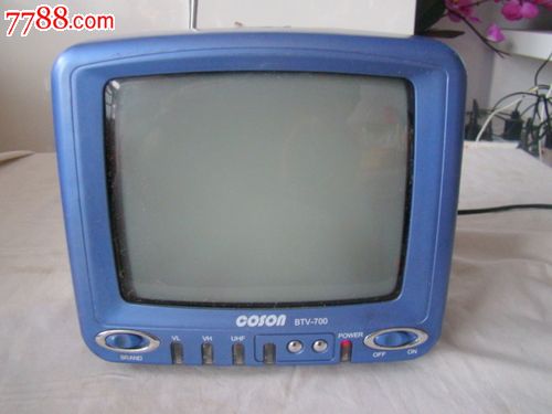 5寸迷你黑白电视机(收看正常。家里信号不好,