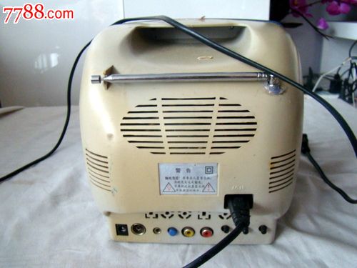 5寸迷你黑白电视机(收看正常。家里信号不好,