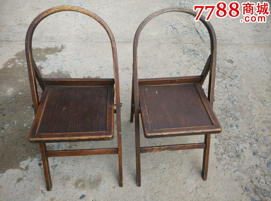 老式木椅子一对注商品在多个网站发部