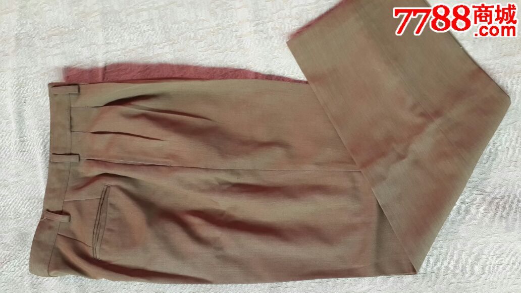 老式毛料裤子黄色_第1张_7788收藏__中国收藏热线
