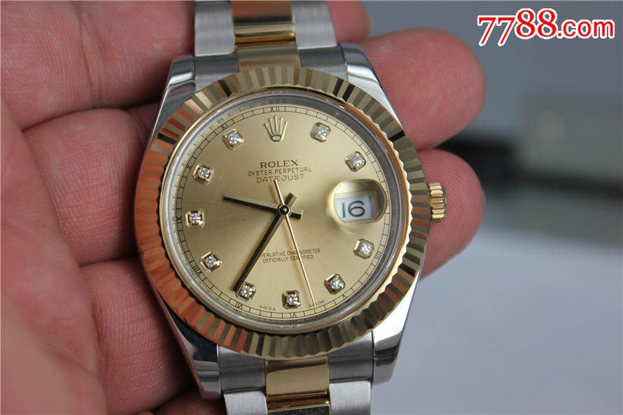好品新款近新品相劳力士间金大包钻116333g