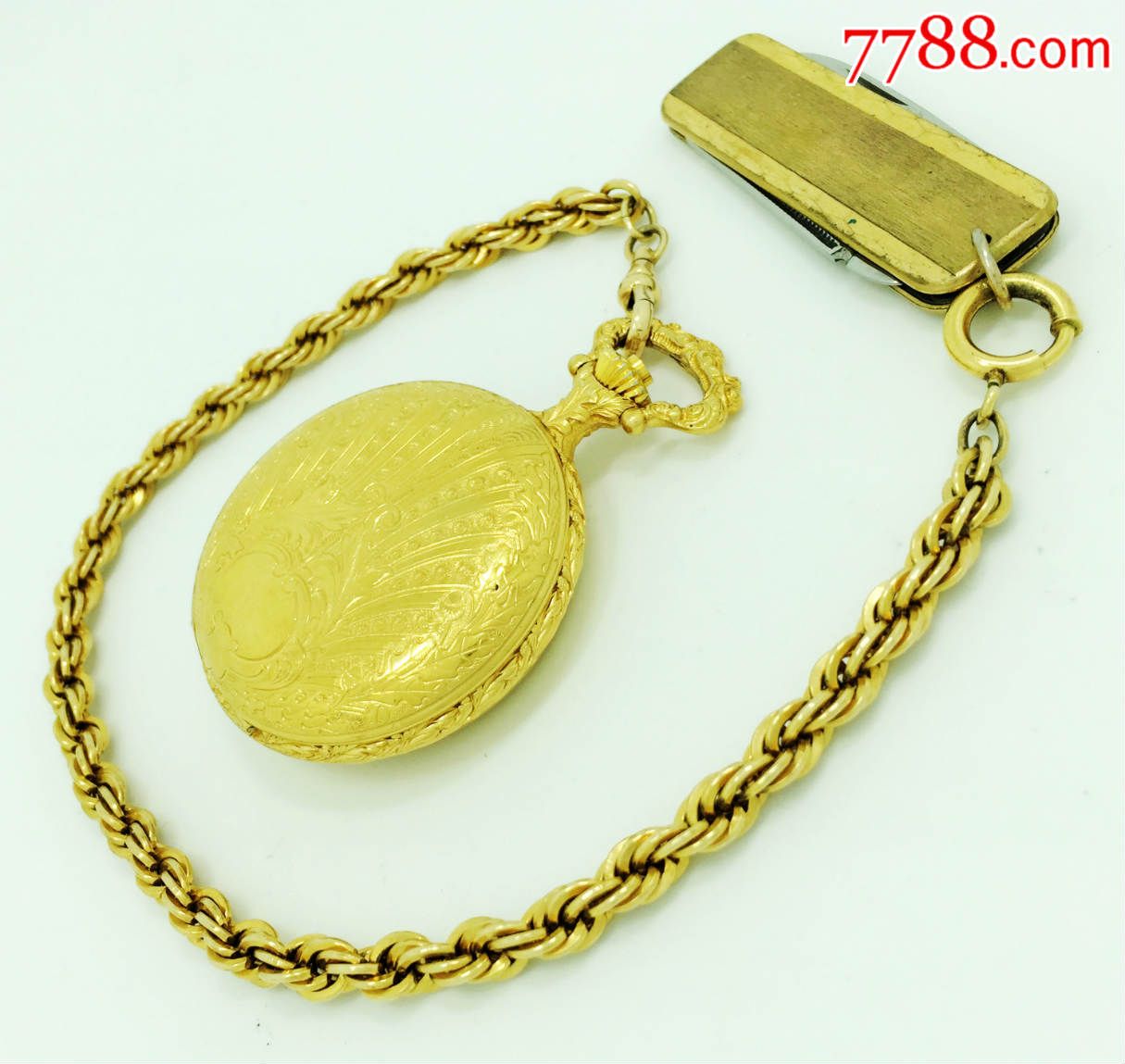 珍贵经典礼品(Reuge)御爵音乐怀表带厚重原装