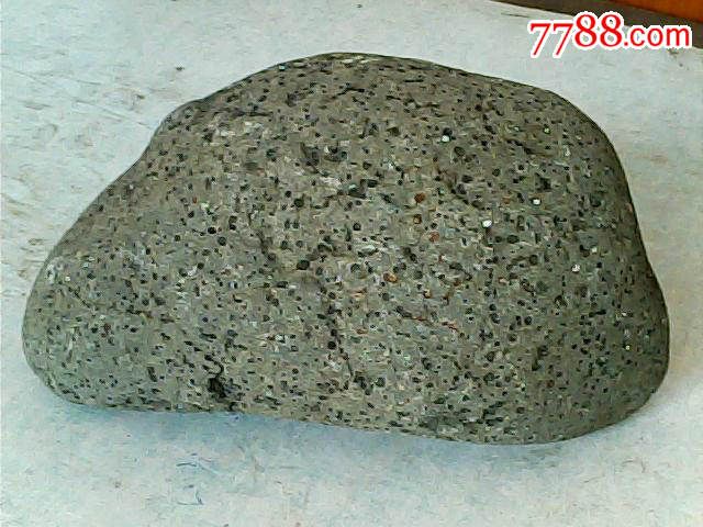 天然奇石摆件金元宝石质豹纹麻子脸23厘米13厘米9厘米重9市斤