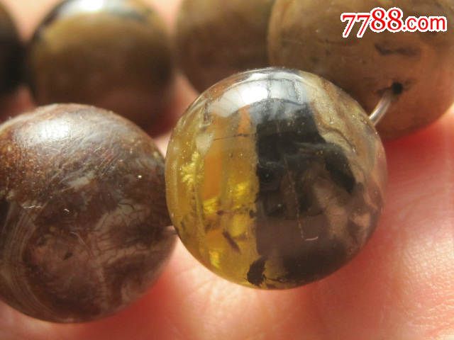 根珀,缅甸.手串.