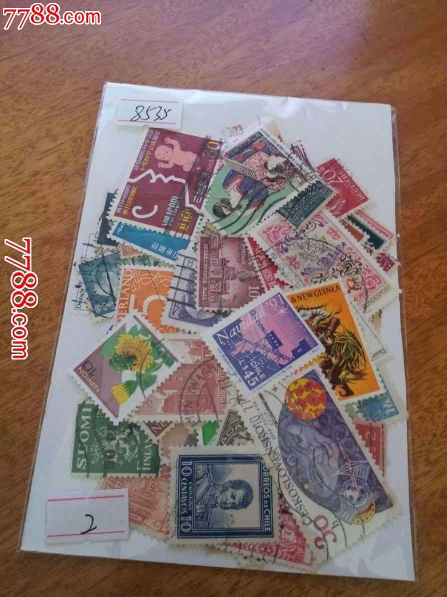 外国邮票100张,有大票有小票基本不重复!(最新