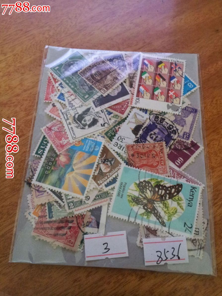 外国邮票100张,有大票有小票基本不重复!(最新