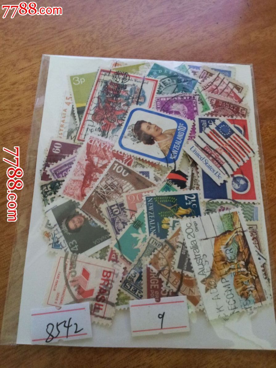 外国邮票100张,有大票有小票基本不重复!(最新