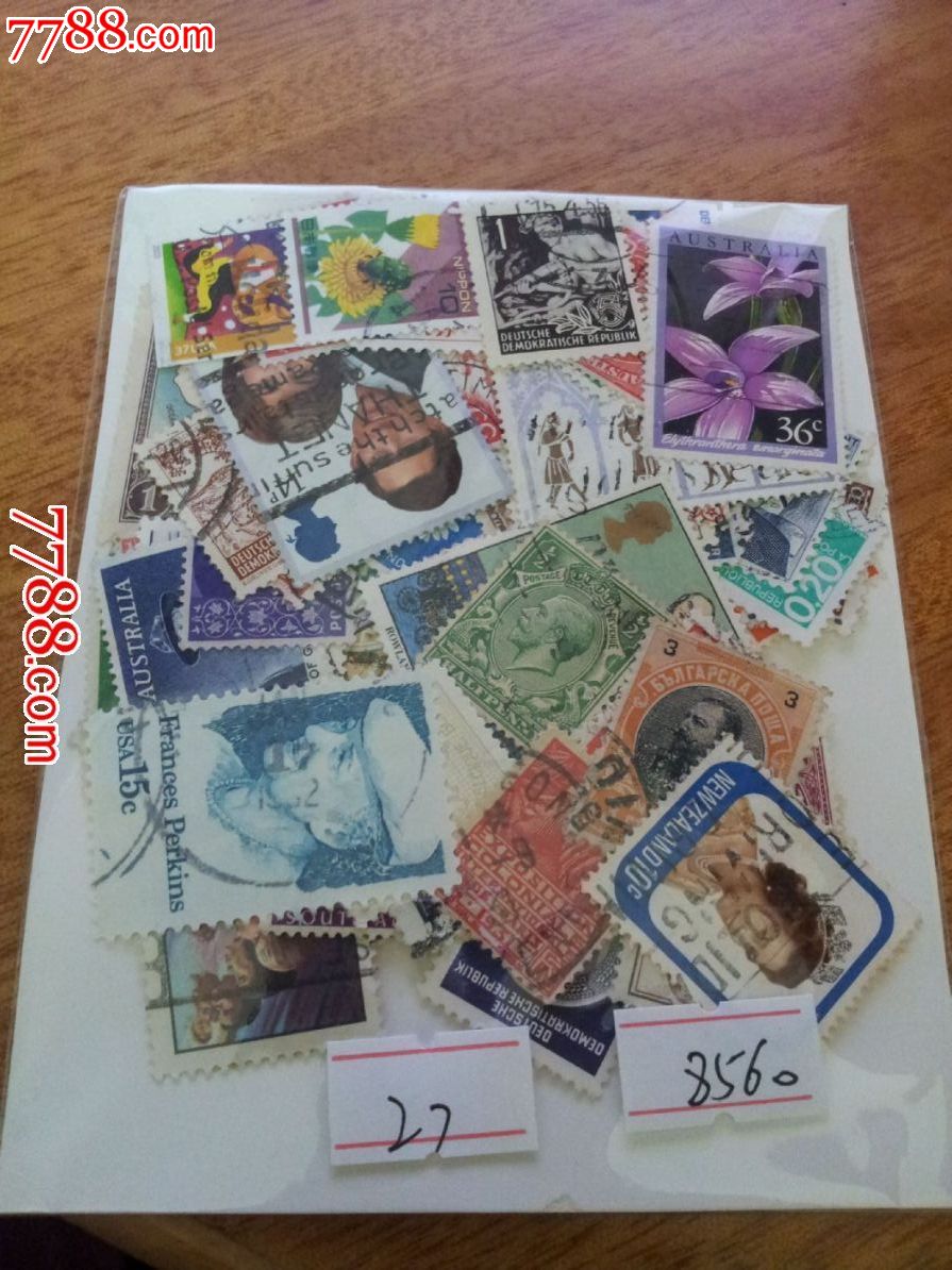 外国邮票100张,有大票有小票基本不重复!(最新